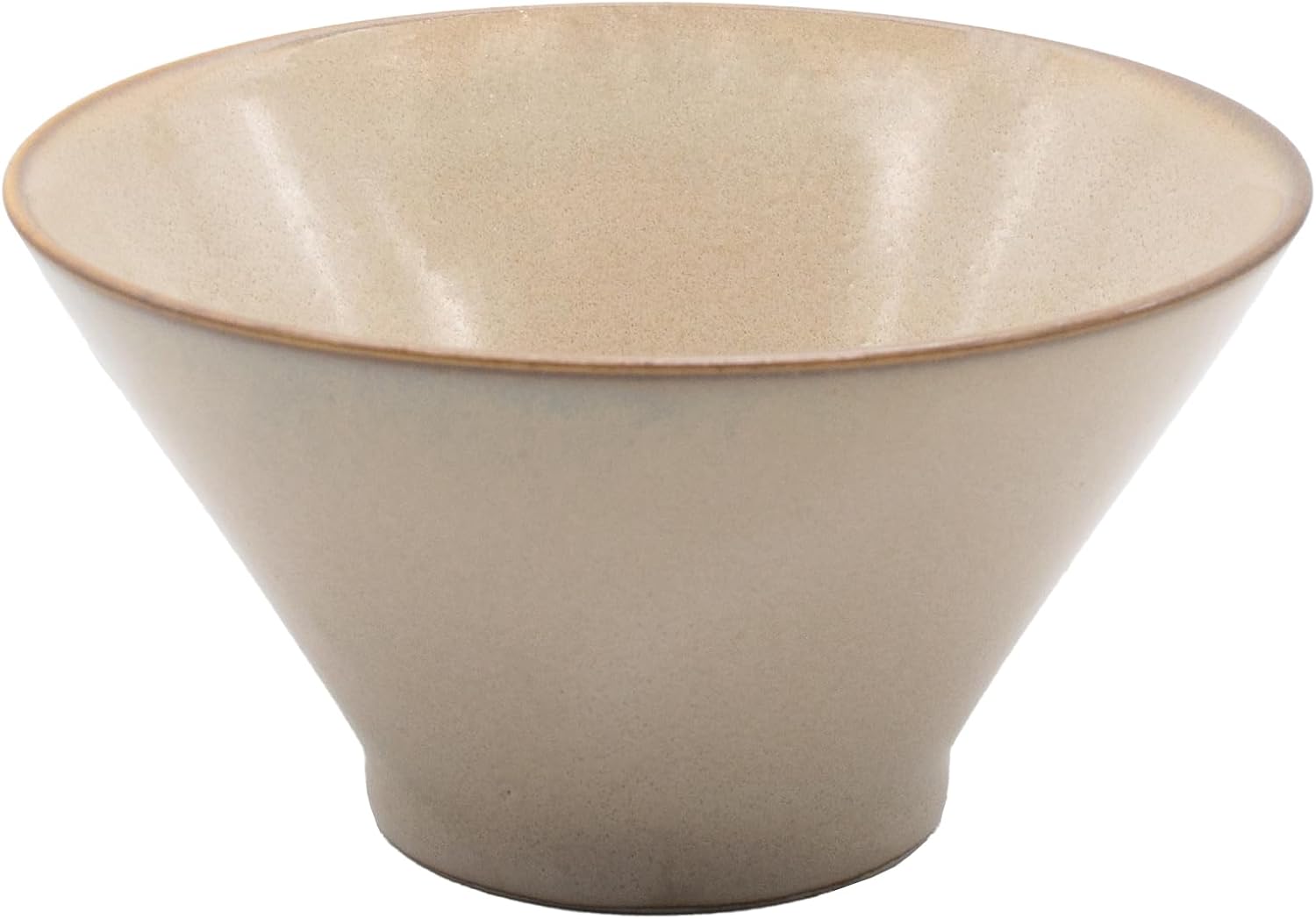 aito Seisakusho 517318 Natural Color Rice Bowl, Dish, Large, Diameter Approx. 5.1 x Depth 2.8 inches (13 x 7 cm), Gray, Mino Ware, Rice, Salad Bowl, Stylish, Dishwasher Safe, Microwave Safe, Made in