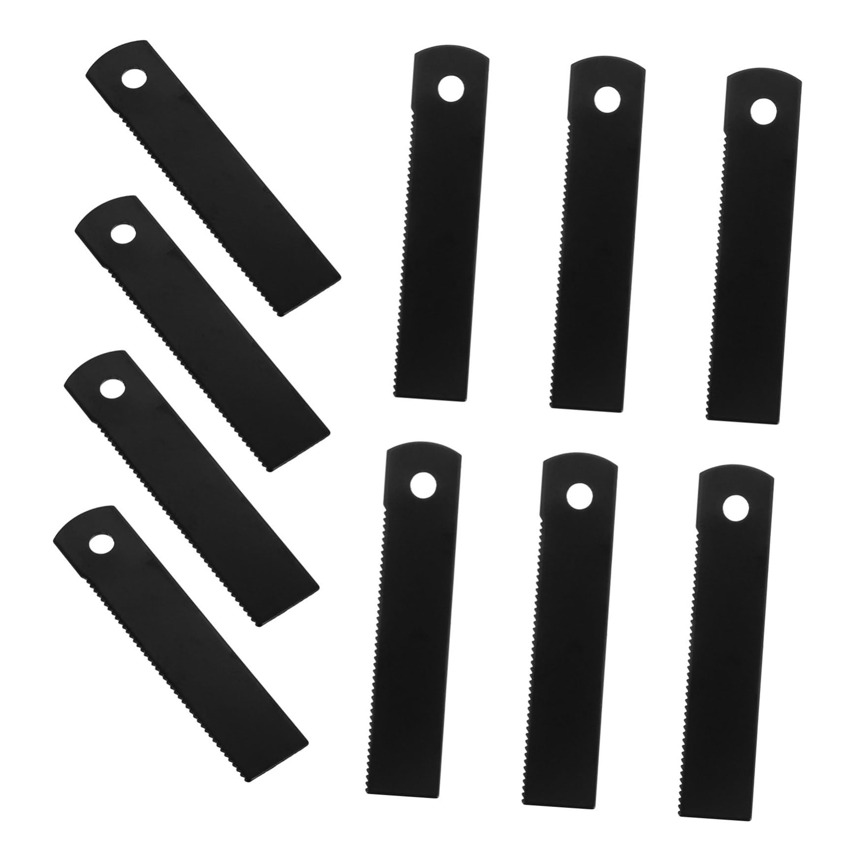 GANAZONO 10Pcs Portable Fire Starters Serrated Scraper for Outdoor Survival Lightweight Flint Fire Tool for Camping Hiking and Adventure Activities