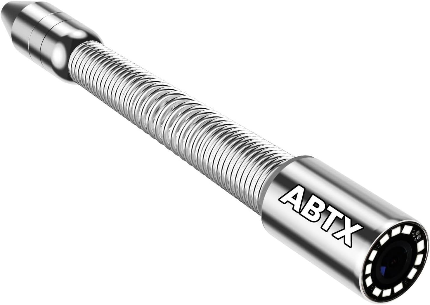 Sewer Camera Head Replacement with Built-in 512Hz Sonde Transmitter, Only Compatible with Models: SY958-512Hz and F5860, 23mm(0.9inch) Diameter, Self-Leveling, 12 LEDs Probe Accessories