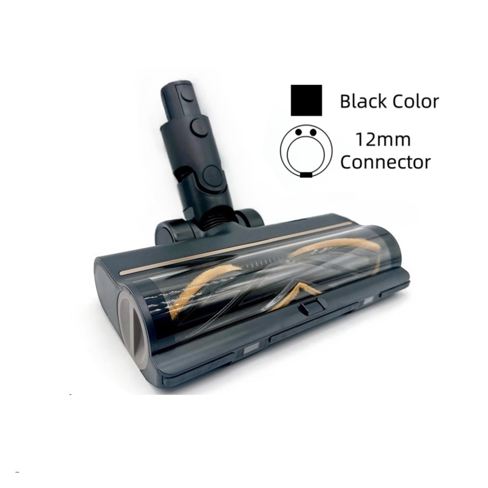Staubsauger-Bürstenkopf, Kompatibel Mit Dreame, R10 Pro Electric Multi-Surface Schwarz for T30 T30 NEO T20 Pro Handheld Wireless(Brush Unit)