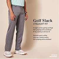 Vista 2 de Tienda Essentials Mens Straight-Fit Stretch Golf Pant