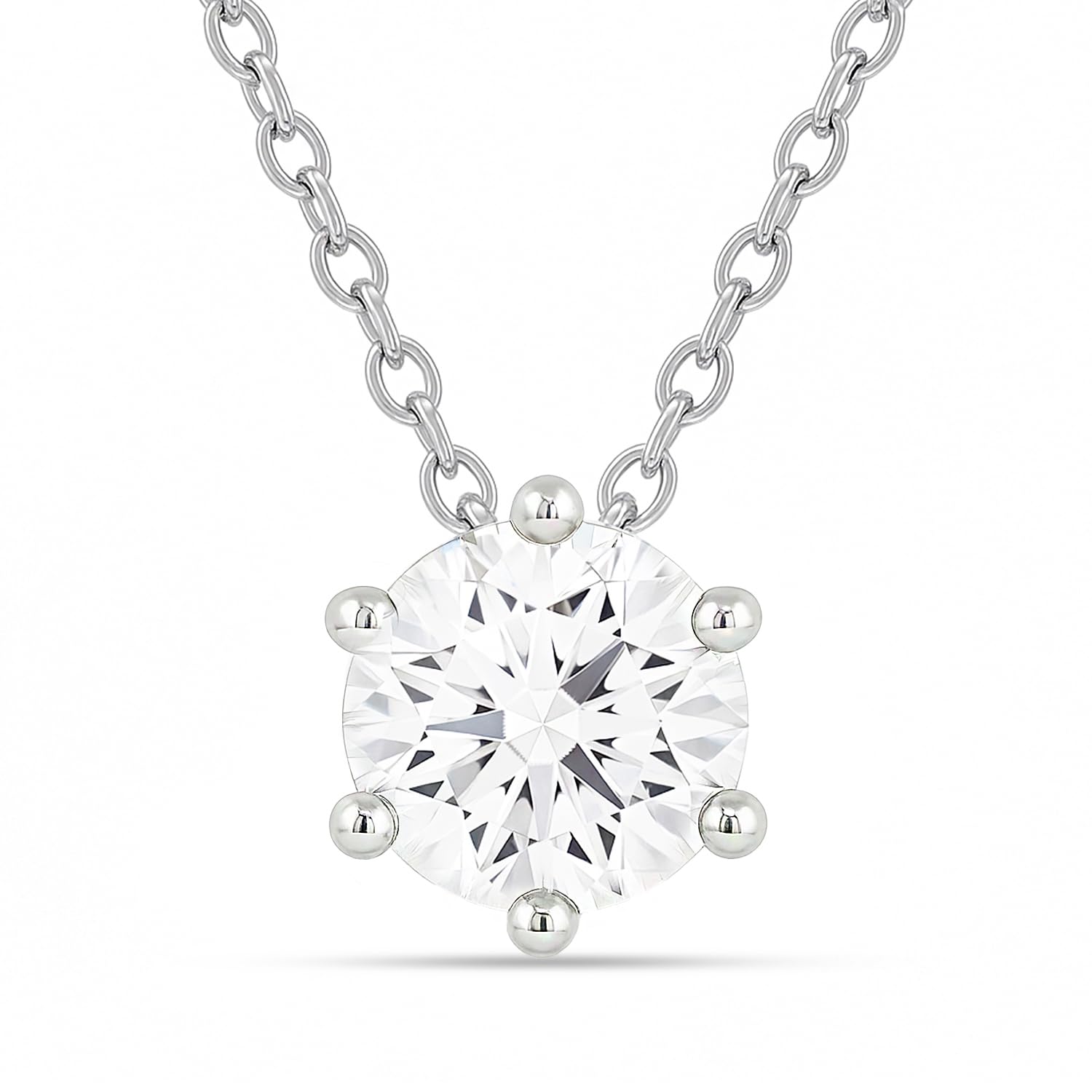 zavya 925 Silver her Constant Light Solitaire Rhodium Plated Necklace | Gift for her, Gifts for Women & Girls | With Certificate of Authenticity and 925 Stamp-picture-26