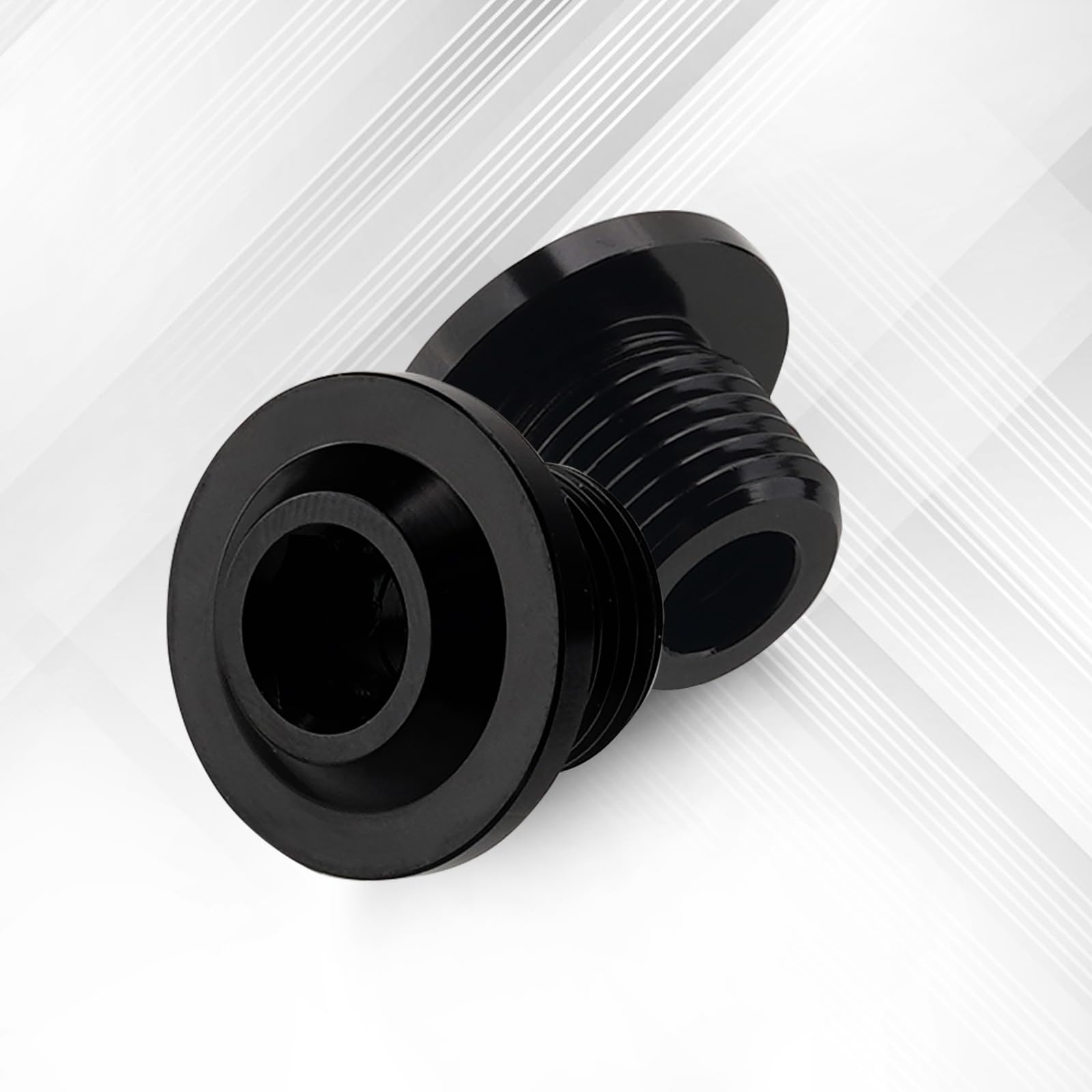 JESTOP Verbesserte Vorderradgabelachsmutter für Sur Ron Light Bee S/X Talaria Sting L1E/X160/X260, CNC-Aluminiumlegierung, rostfrei, langlebig, Vorderradachsenkappe, Schraubenabdeckung