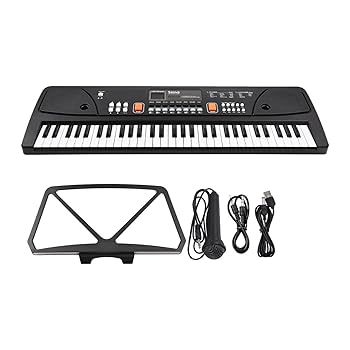 Amazon | 電子キーボード 61 キー電子キーボード多機能電子