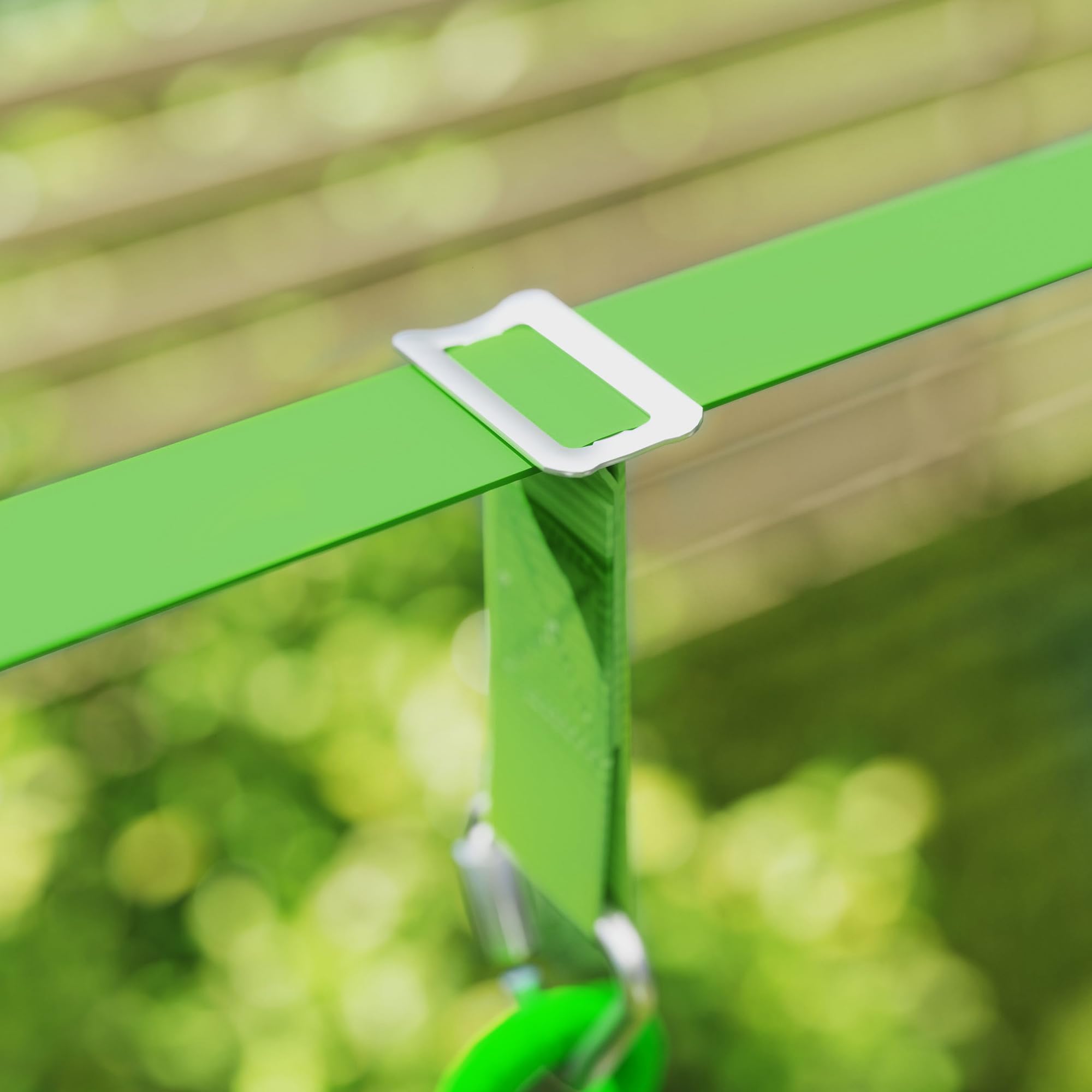 AIYAPLAY Ninja Slackline 10 m für Kinder Ninja Warrior Hindernisparcours Set mit Slackline Turnringe, Spinnerrad, Schaukel, Kletterstangen, Hängetablett, Kletterleiter, Hinderniskurs im Garten Outdoor