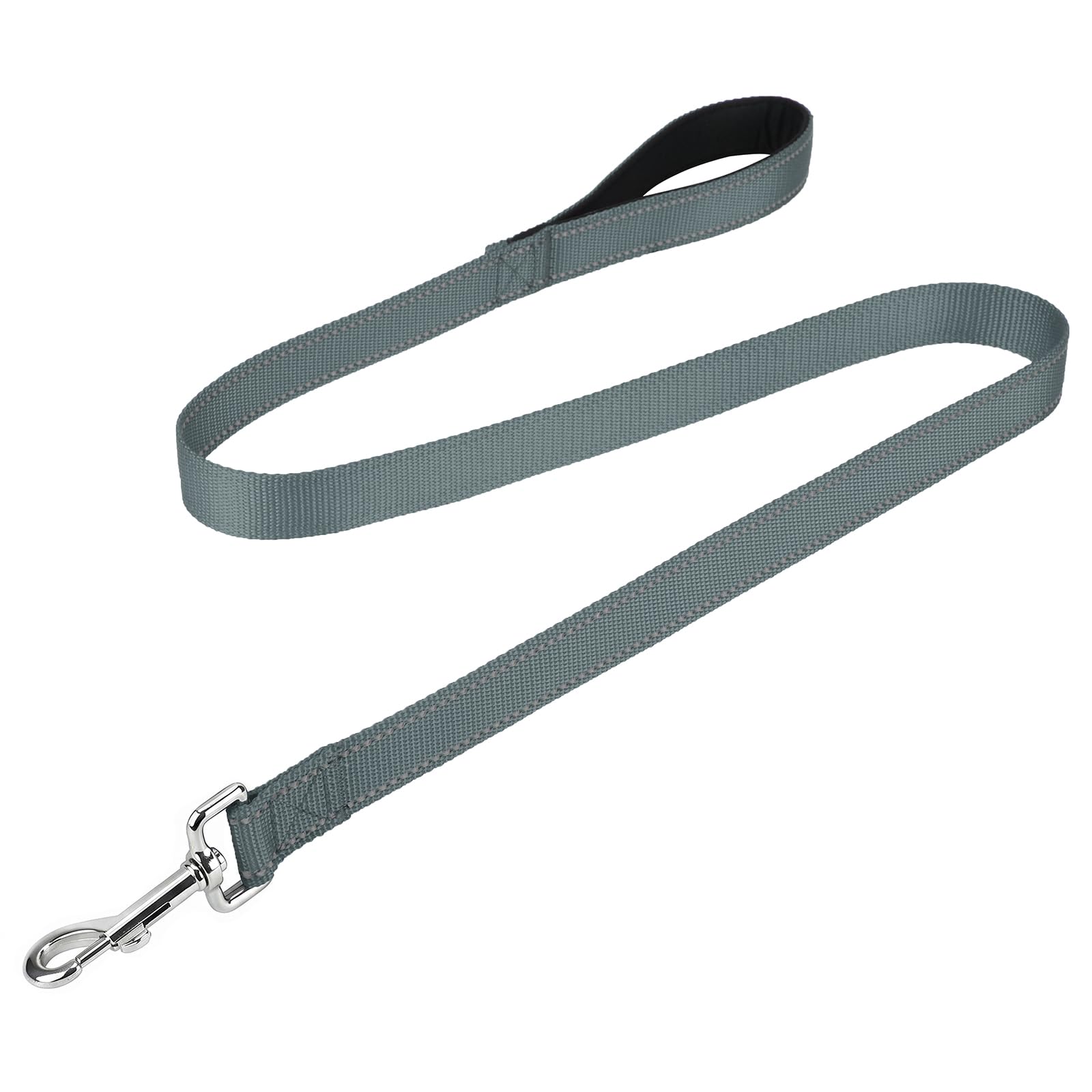 FunTags Reflective Nylon Dog Leash for Small & Medium Dogs, 4FT Training — image 1