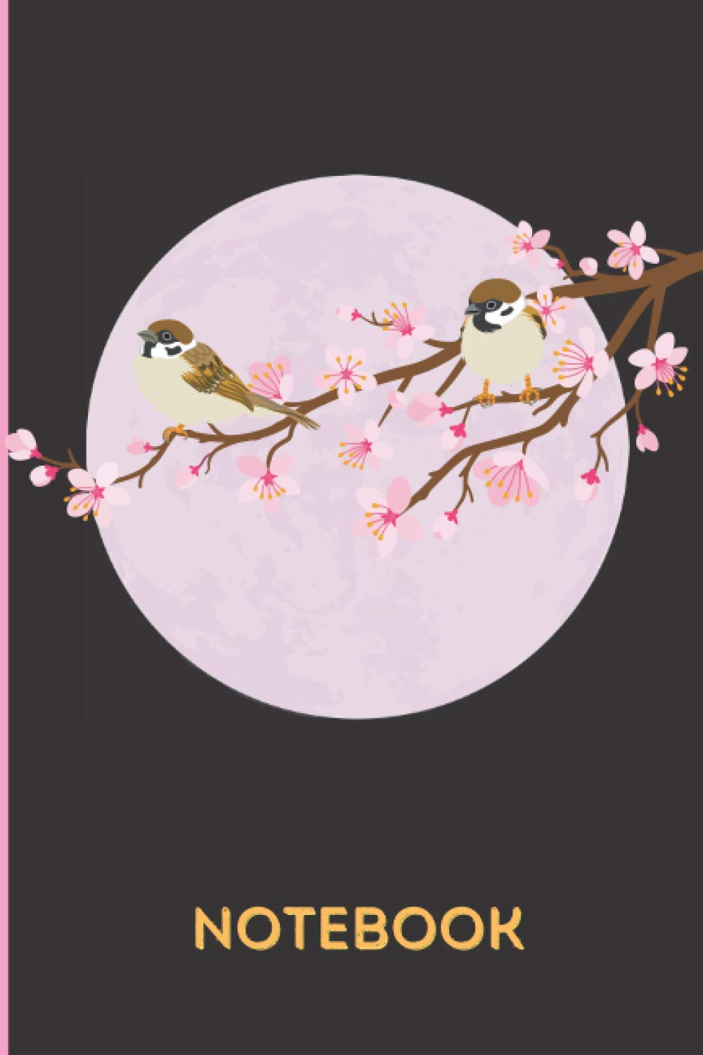 NOTEBOOK: Cherry Blossom Notebooks College And School