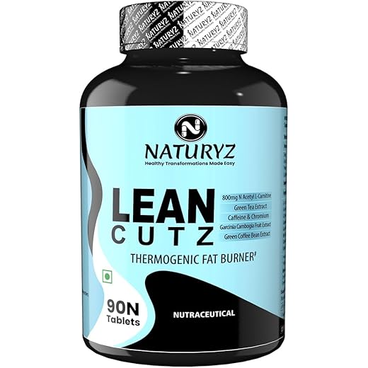 Naturyz LEAN CUTZ Thermogenic Fat Burner 90 Tablets