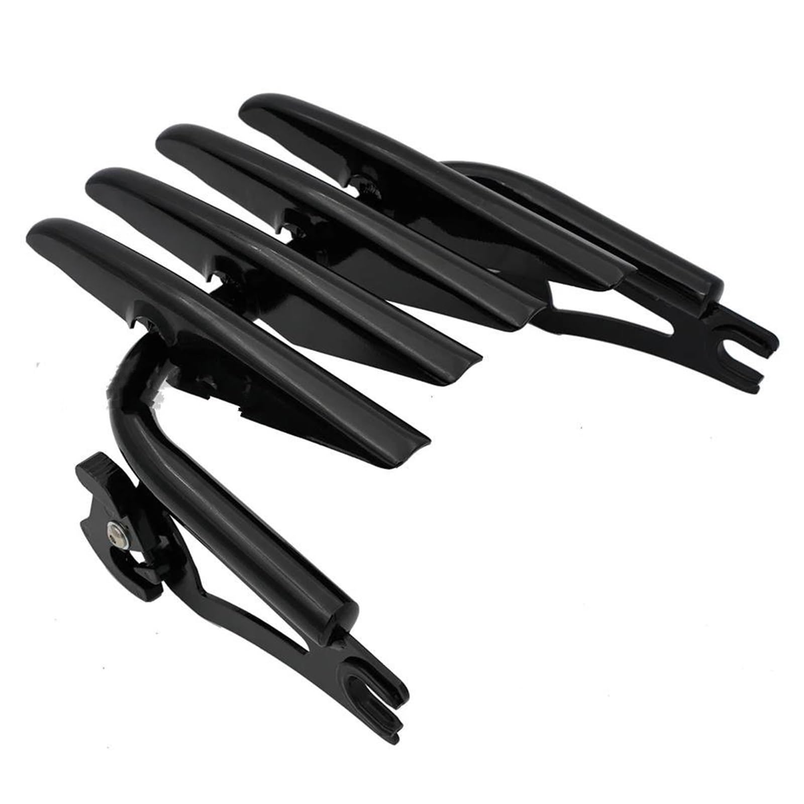 Portaequipajes Stealth de Harley Touring Road King 2009+ desmontable para dos personas 6