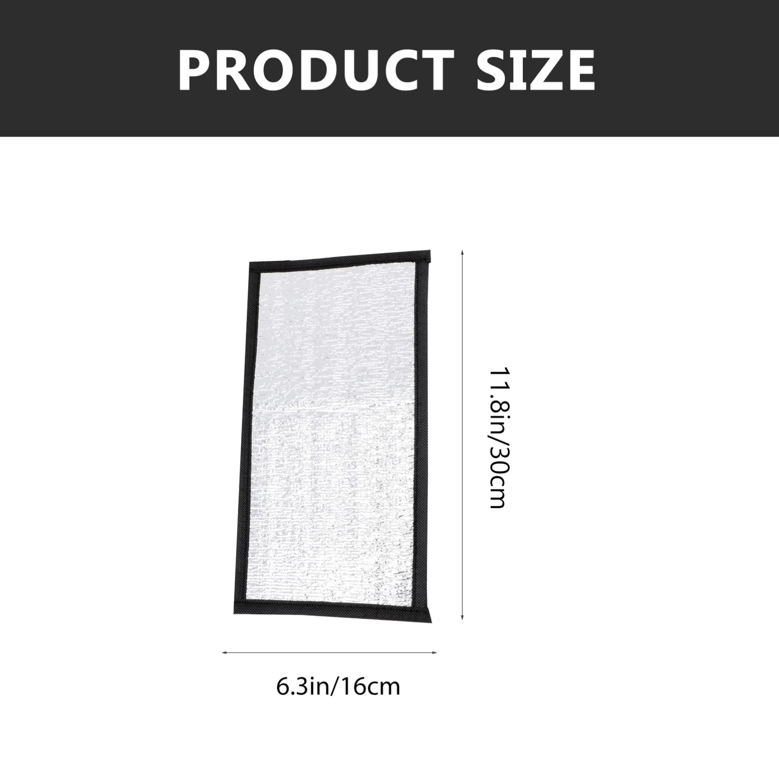 ERINGOGO 2Pcs Pet Insulation Pads Heating Mat with Reflective Film for Reptiles Snakes Lizards and Turtles Durable Warm Reflective Film for Winter Comfort