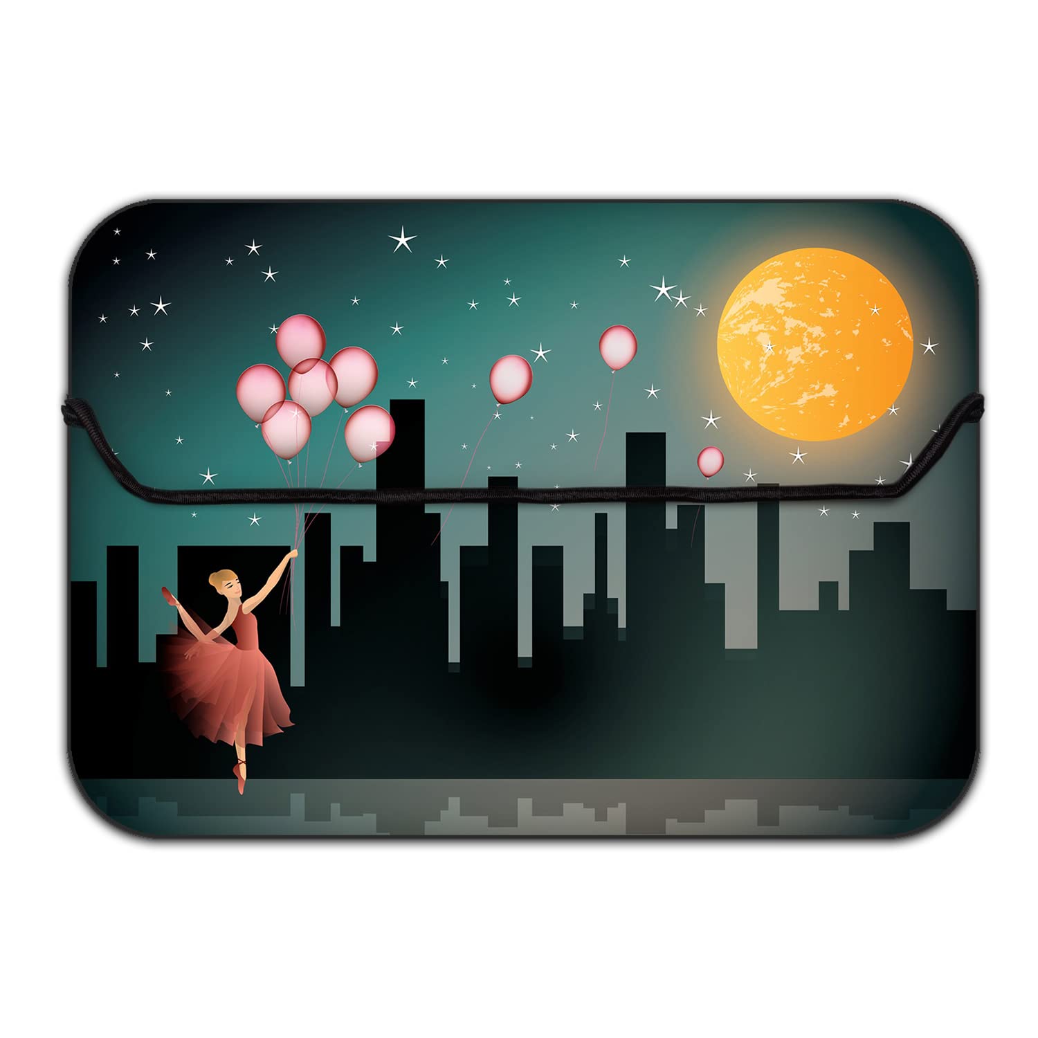 TheSkinMantra Laptop Sleeve, Slip-on Sleeve Case Compatible for Laptops and for MacBook - Compact Sleeve with Quirky Design (15.6 x 11 Inch Laptop Sleeve, Dancing Girl) (B01MQIATFP) Amazon Price History, Amazon Price Tracker