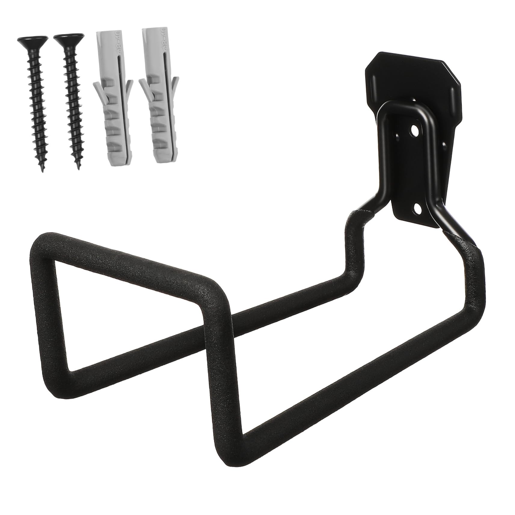 BCOATH Heavy Duty Garage Hooks for Hanging Wall Mount Utility Hooks for Garden Hose and Tool Organization Space Saving Design Strong Load Capacity for Garage and Patio Use