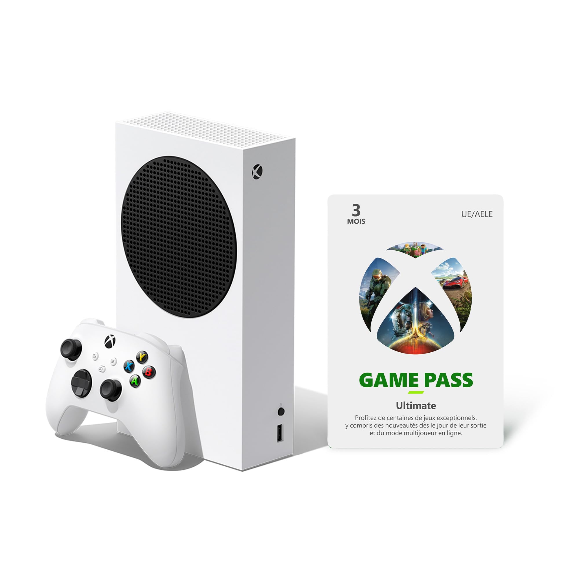Xbox Series S Pack Game Pass Ultimate 3 mois