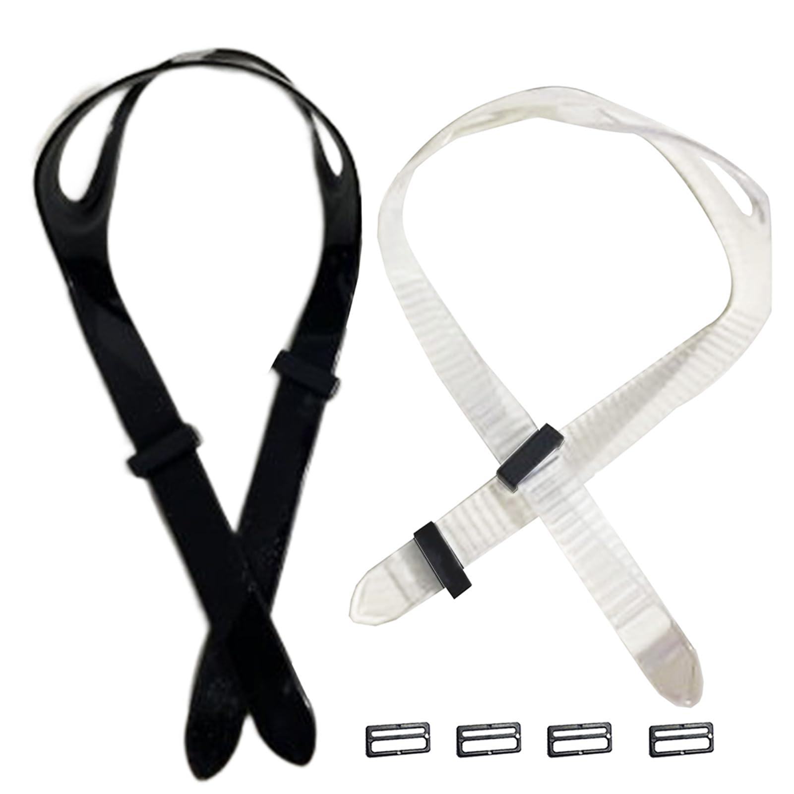 Faderr 2 pezzi Silicone Dive Mask Strap Sostituzione Universale Maschera Cinturino, Occhiali Da Nuoto Occhiali Cinturino In Silicone Fascia Della Testa Accessori per Immersioni Nuotata Snorkel