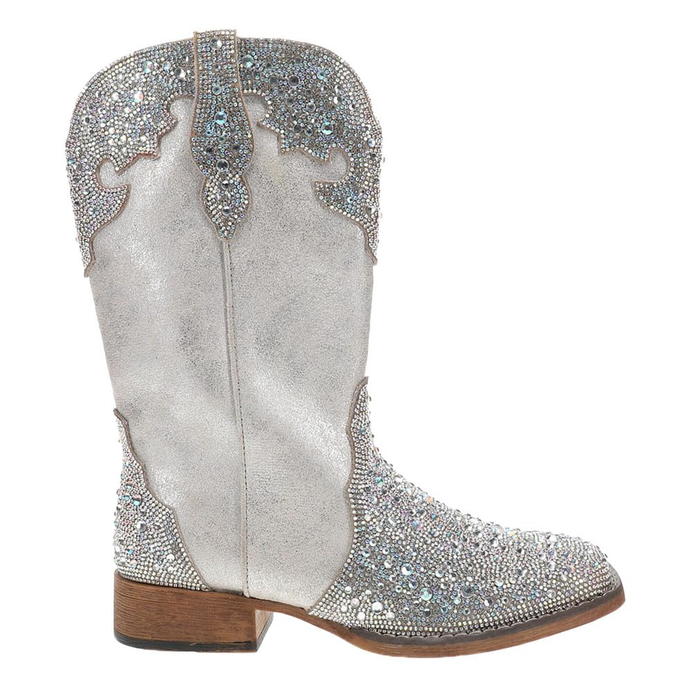 ROPER Western Boots Womens Starlit Silver 09-021-1903-3746 SI
