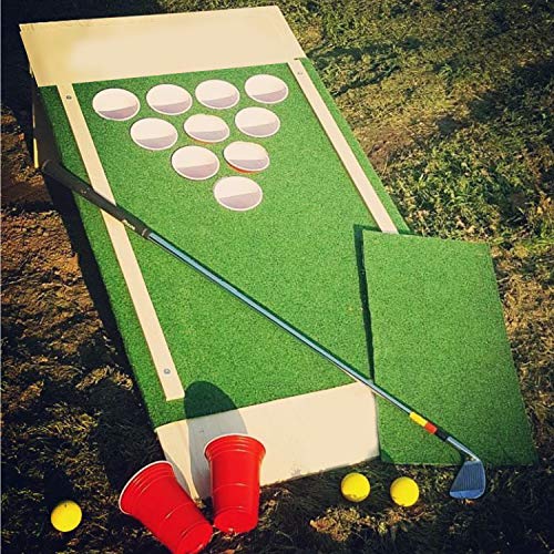 Offizieller Golf Pong | Gesamtpaket Golf Pong | Golf | Aluminium Premium Qualität | 2 Boards | Outdoor | Golfzubehör… – Bild 5