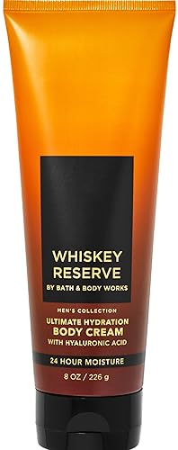 Bath and Body Works for Men Whiskey Reserve Ultra Shea Body de 8 onzas de tamaño matrimonial (Whisky Reserve)