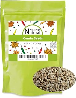 Whole Cumin Seeds 4 Ounces, Raw All Natural Gluten Free Non-GMO, Whole Cumin Seed Bulk for Mediterranean and Southwest Asi...