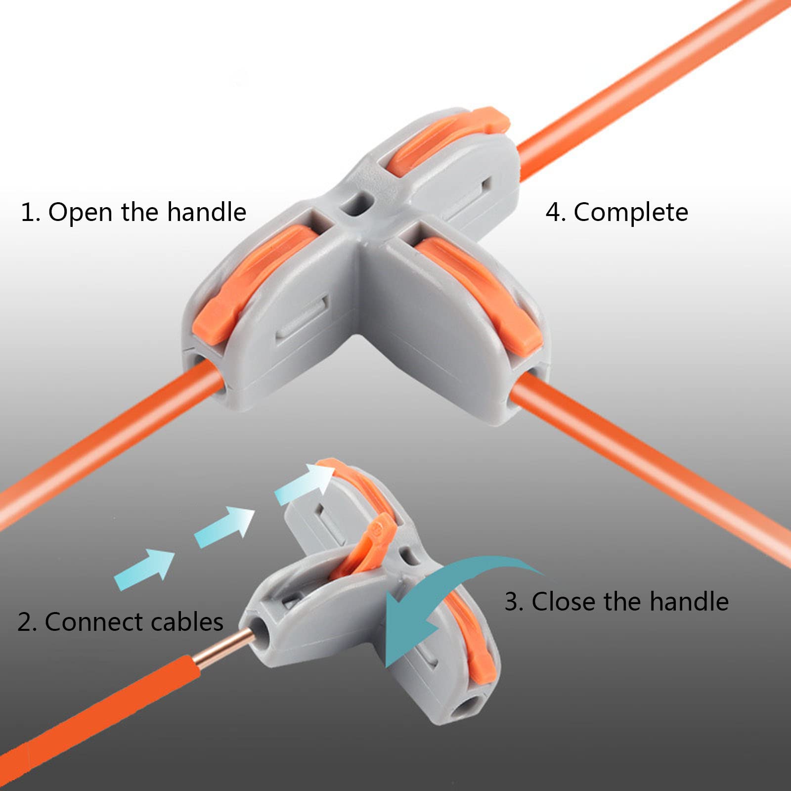 6 Gauge Non-Insulated Butt 10PK