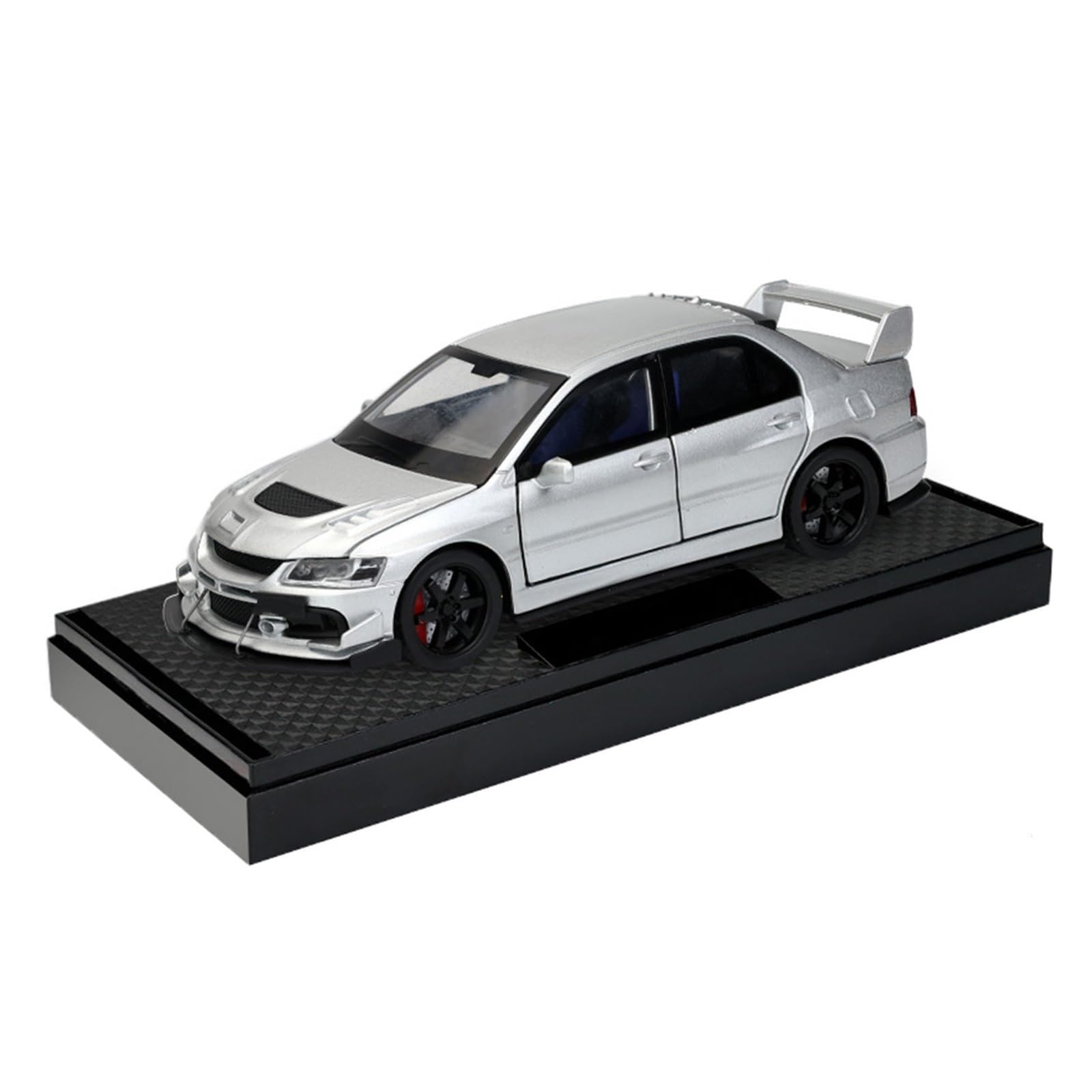 UIFCOG Die Cast Collectible Car Model 1:32 For Mitsubishi For EVO Alloy Metal Diecast Car Model Display Ornaments(Gray)