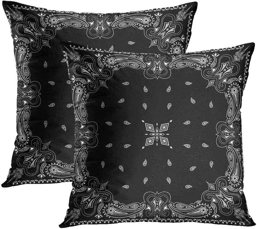 Amazon.co.jp: Hemevd ペイズリーバンダナ クッションカバー カラフル Amazon.co.jp: Hemevd ペイズリーバンダナ クッションカバー カラフル