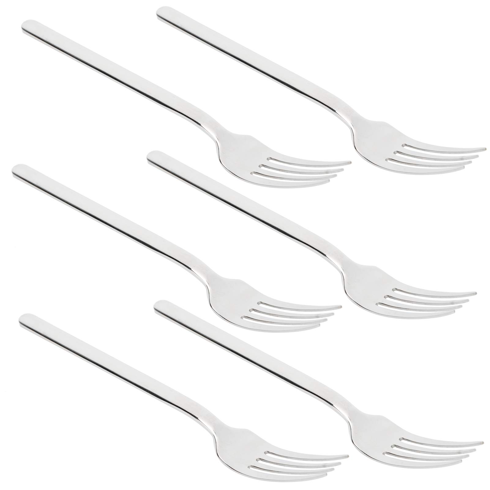 Set di 12 forchette in acciaio inossidabile 316, di alta qualità per bistecche, stoviglie spesse e resistenti, con lucidatura a specchio, eleganti utensili per cucina, sala da pranzo, uso quotidiano
