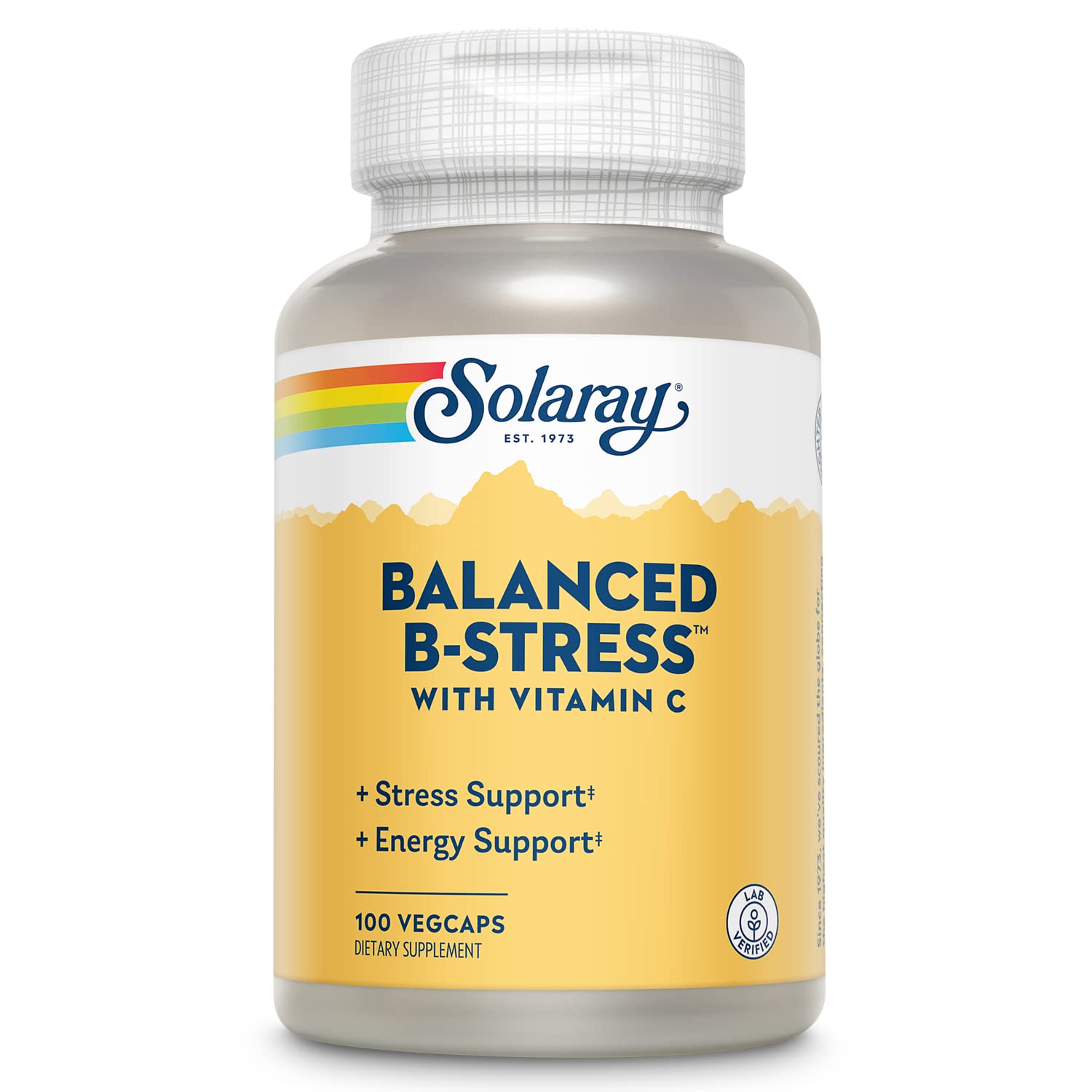 SOLARAY B-Stress Supplement | 100 Count