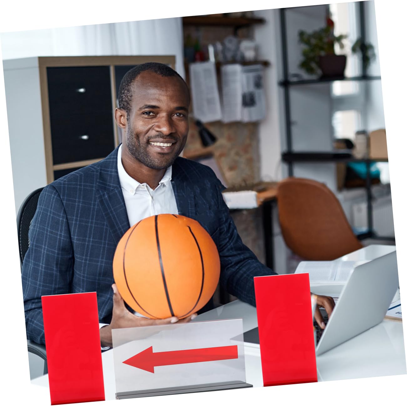SUPVOX Tabellone Arbitro Basket con Convertitore di Servizio, Segni di Penalità in Plastica, Cartelli Portatili per Arbitri Professionisti, Accessorio da Competizione Leggero e Portatile