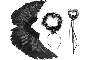 3 Pack Devil Angel Wing Set