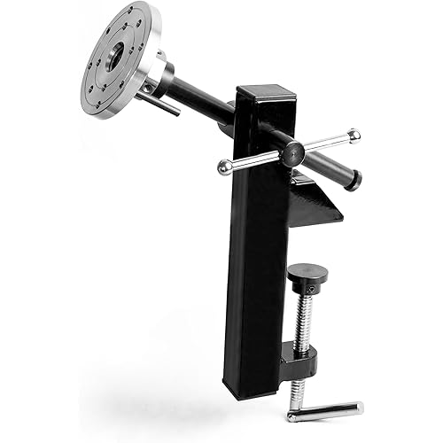 CV-3 Carving Vise with 4" Faceplate, Carving Vice for Woodworking,Carving Tools.