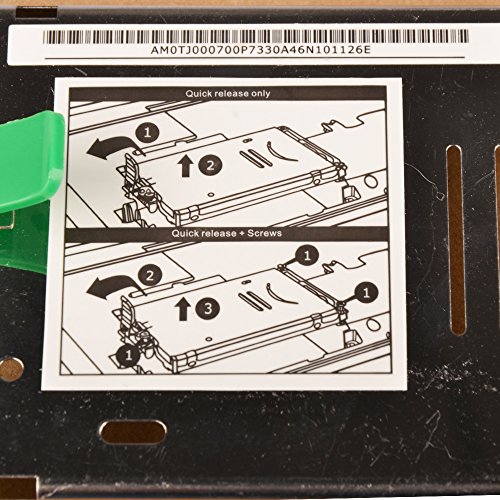 Eathtek Replacement Hard Drive HDD Caddy Bracket with Screws for HP ZBOOK 15 ZBOOK15 ZBOOK 17 ZBOOK17 Series AM0TJ000700