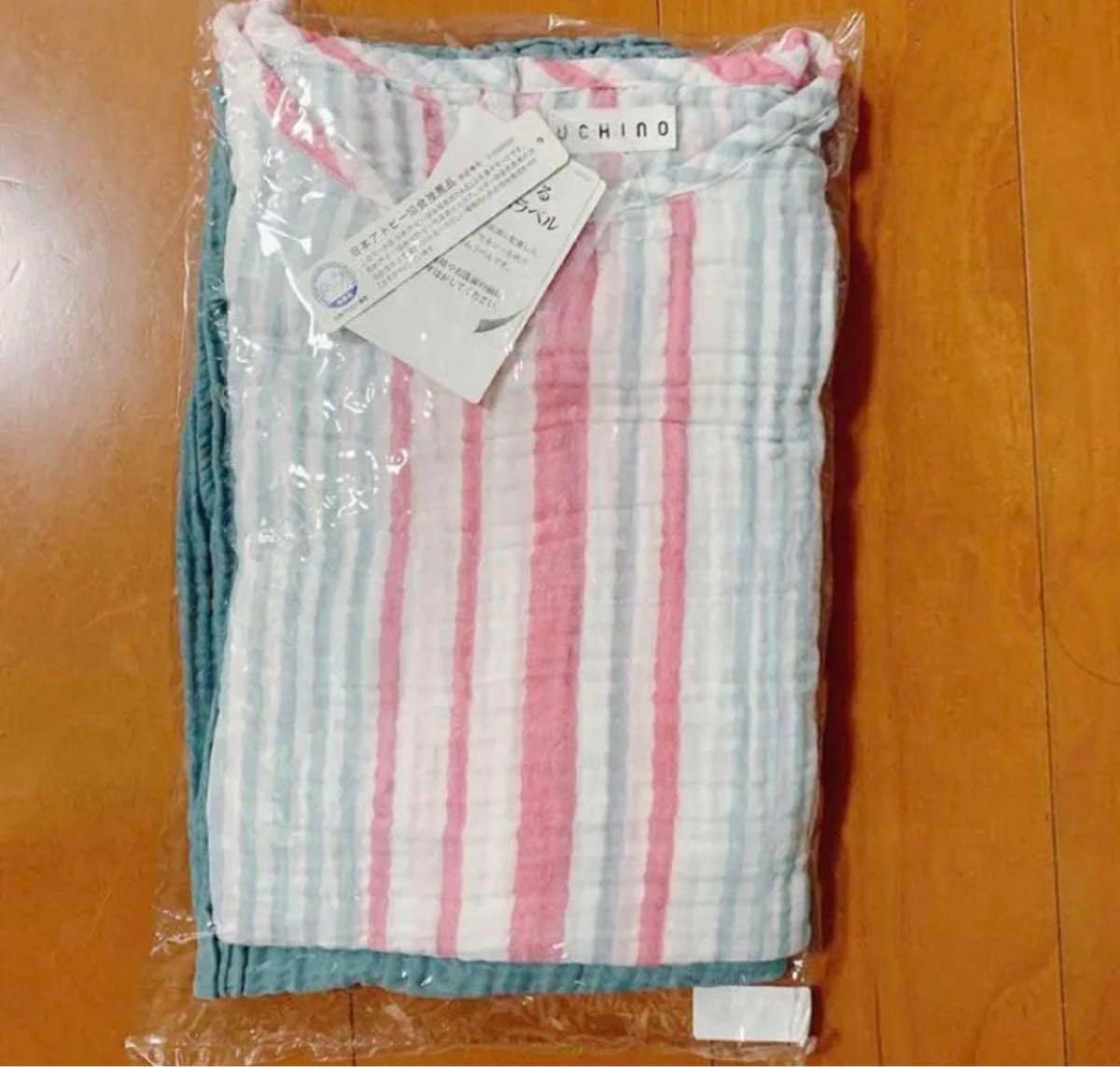 【ラスト1点】ANA機内販売　ウチノ　さわやかガーゼ　ルームウェア（ピンク） ANA機内販売 ウチノ さわやかガーゼ ルームウェア（ピンク