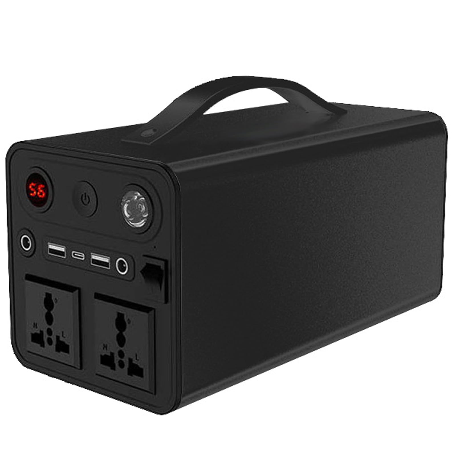 Station d'alimentation Portable 300 W 90 000 mAh - 6 Ports de Sortie - Batterie Externe pour Camping, Voyages, Aventures en Plein air, Alimentation de Secours