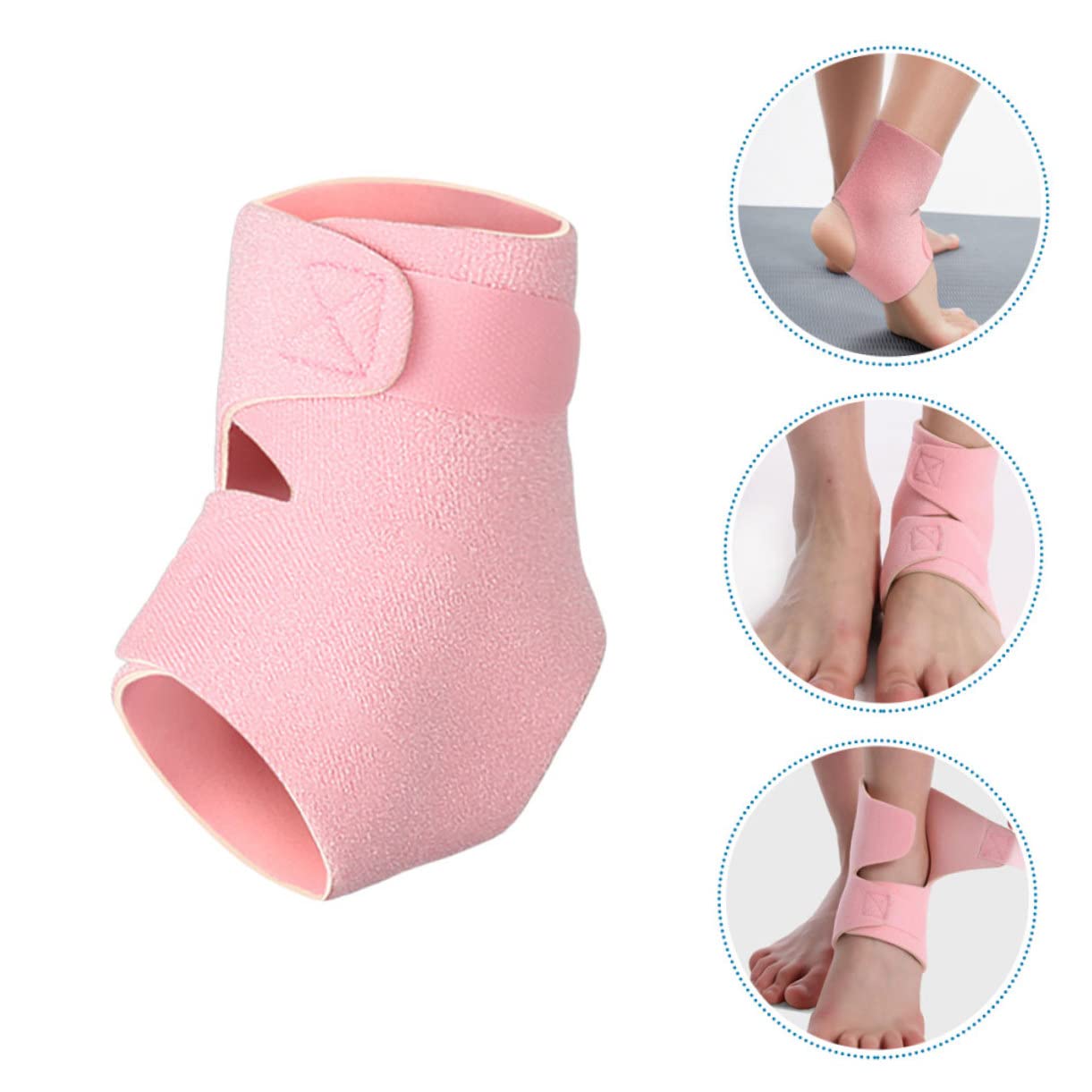 SOESFOUFU Breathable Ankle Compression Sleeves Lightweight Ankle Guard Sweat Absorption for Fitness and Outdoor Activities