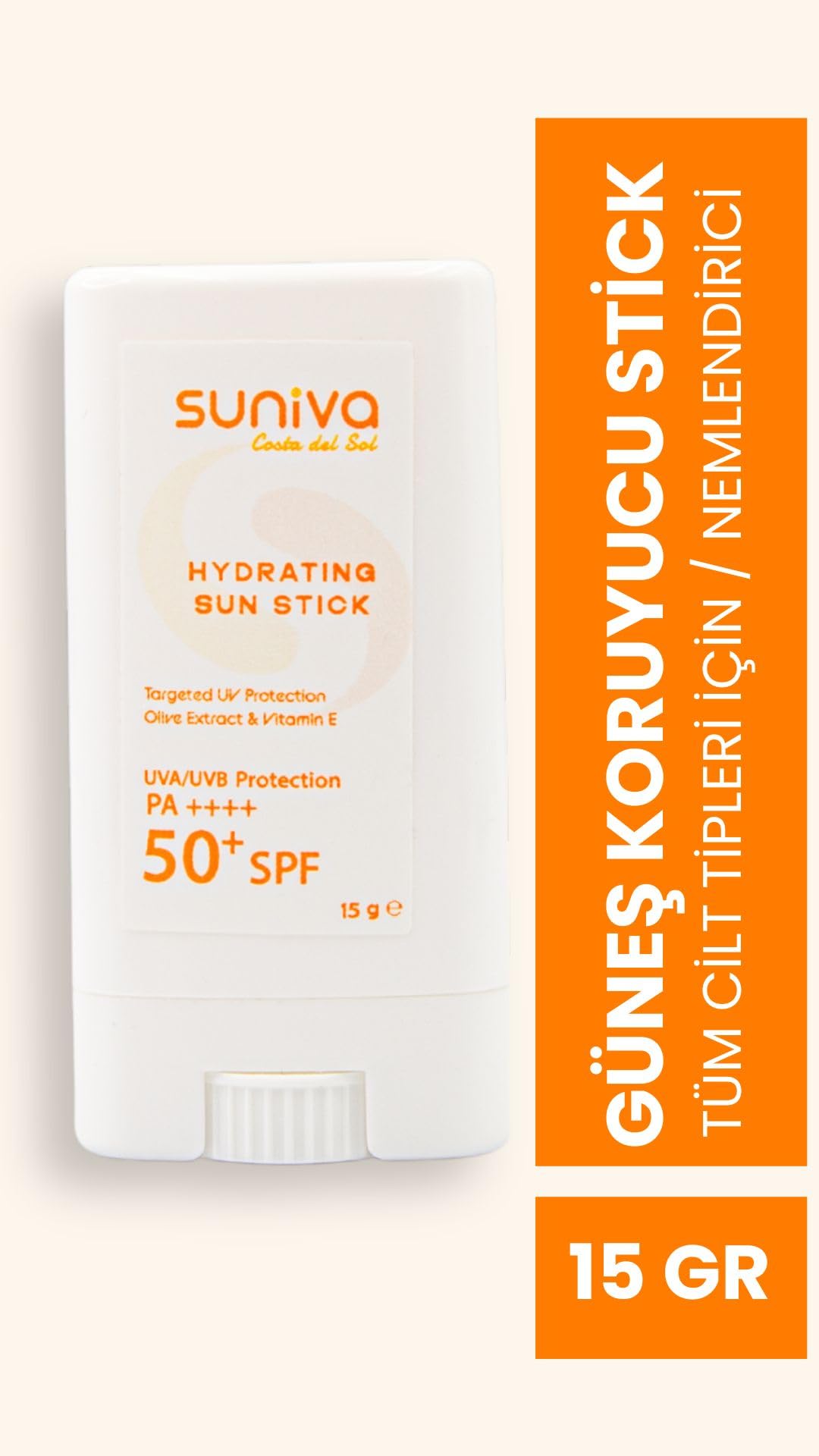 Suniva Costa Del Sol Nemlendirici Stick Güneş Kremi