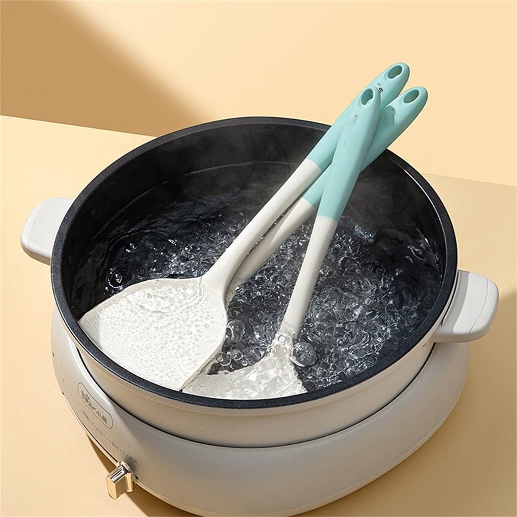 DUYHBAWRS-779 Spatula Non-stick Pan Spatula High Temperature Resistant Spatula Set Soup Spoon Funnel Cookware Set