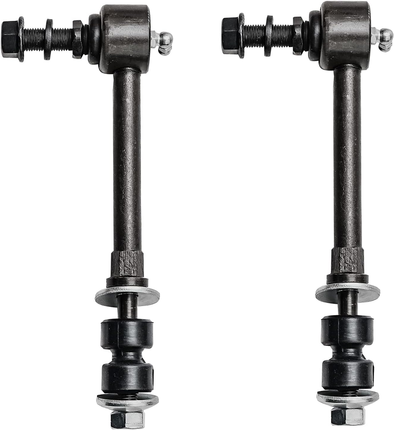 Detroit Axle - 4 Sway Bars for 2001-2007 Toyota Sequoia 2002 2003 2004 2005 2006 Stabilizer Sway Bar End Links Front & Rear Replacement