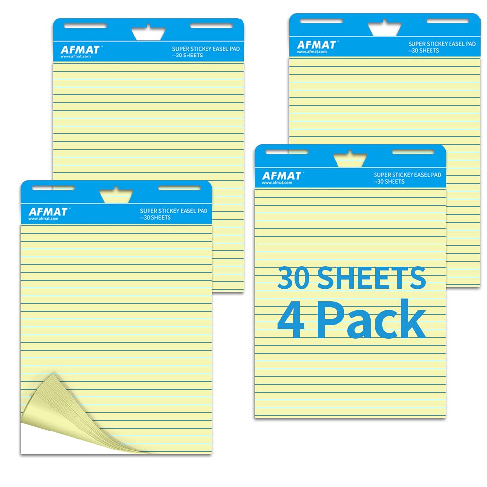 Buy Sticky Easel Pad, Ruled Anchor Chart Paper, Large SelfAdhesive