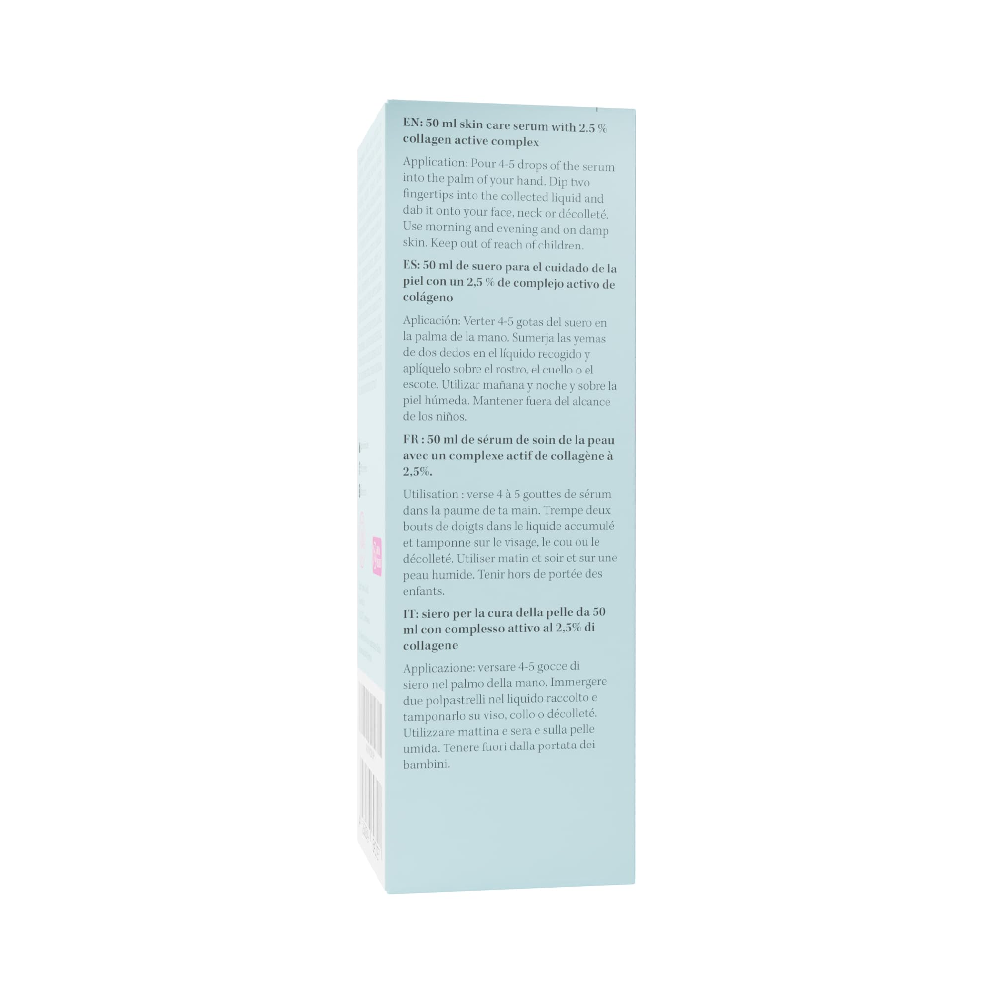 Dr. Severin 2,5% Collagen Hyaluron Serum Ultra 50 ml I Gesichtsserum mit Meereskollagen, Hyaluron, Vitamin E und Phytodermina Lifting I Anti-Aging, Straffend I für alle Hauttypen I Vegan