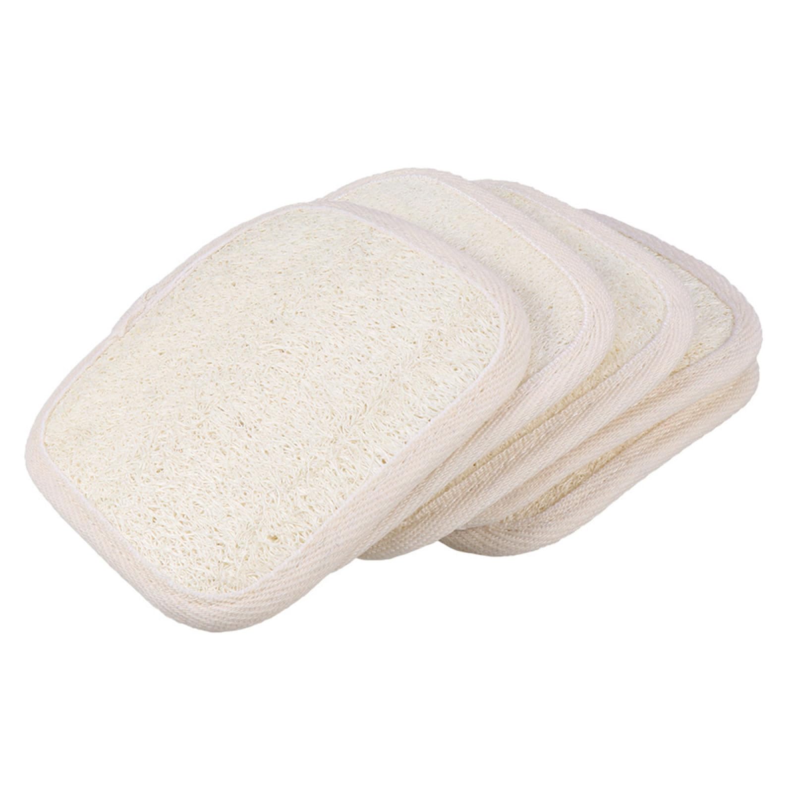 Spugna da Bagno Luffa Naturale 5 Pezzi, per Esfoliazione