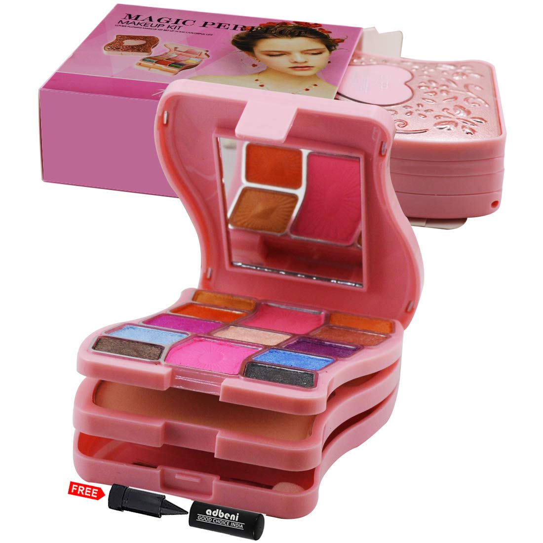 Aver Beauty Magic Perfect Makeup Kit-2150-02 Bundle With Kajal-image-39