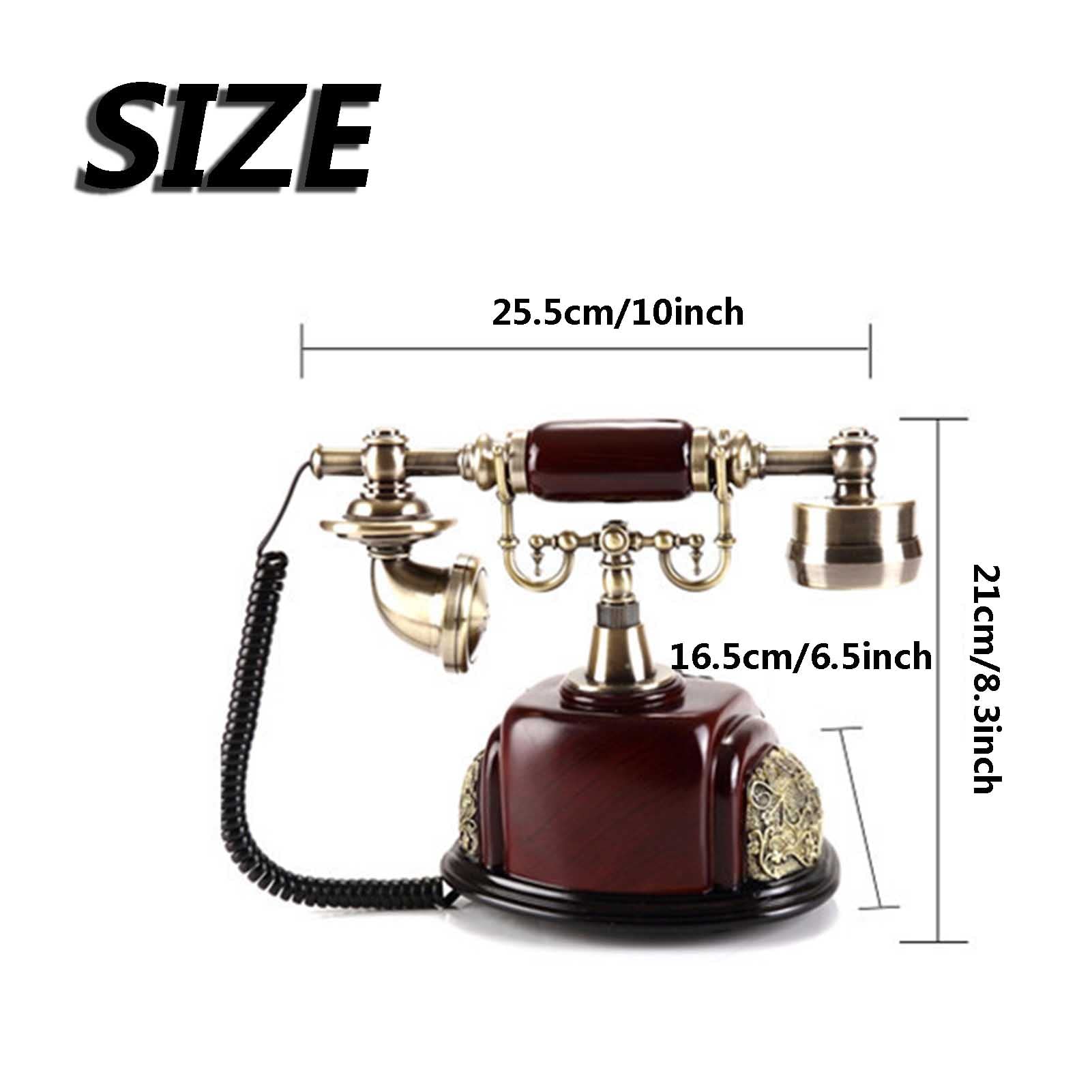 Amazon.co.jp: ヴィンテージ電話アンティークロータリーダイヤル電話