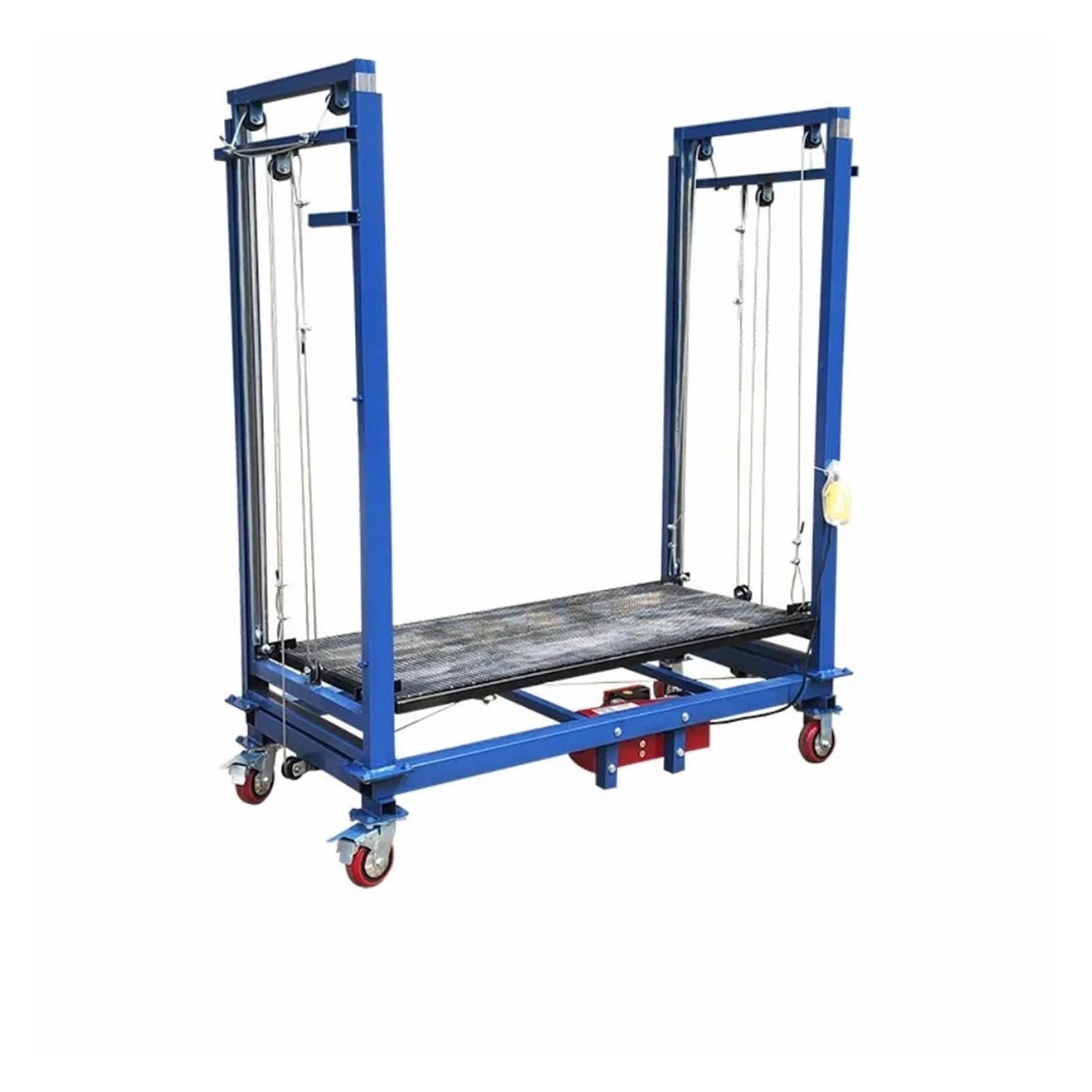 Échafaudage Électrique Mobile Pliant Multifonctionnel Chantier De Construction Maison Plate-forme Levage Télécommandée Bras Cadre Durable de Levage Palan Électrique