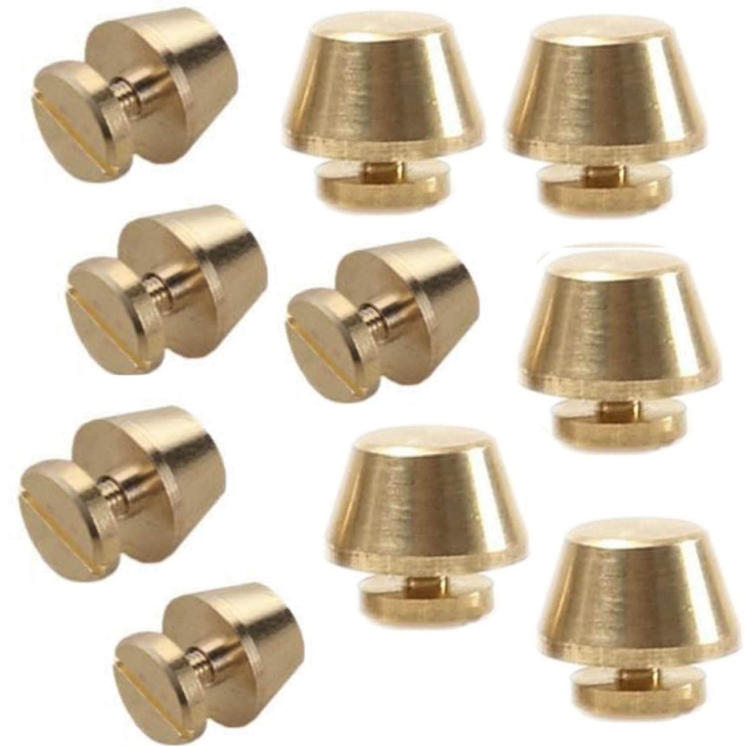 Pieds De Sac à Main Uxcell - 15 Jeux De Clous Ronds Noirs 12mm, Pistolet Inclus