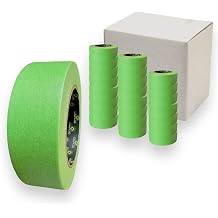 LiME LiNE Green Fineline Paper Masking Pinstriping Tape for Automotive Airbrushing Designs and Custom Painting 1.5" Tape Bundle - Pack of 24