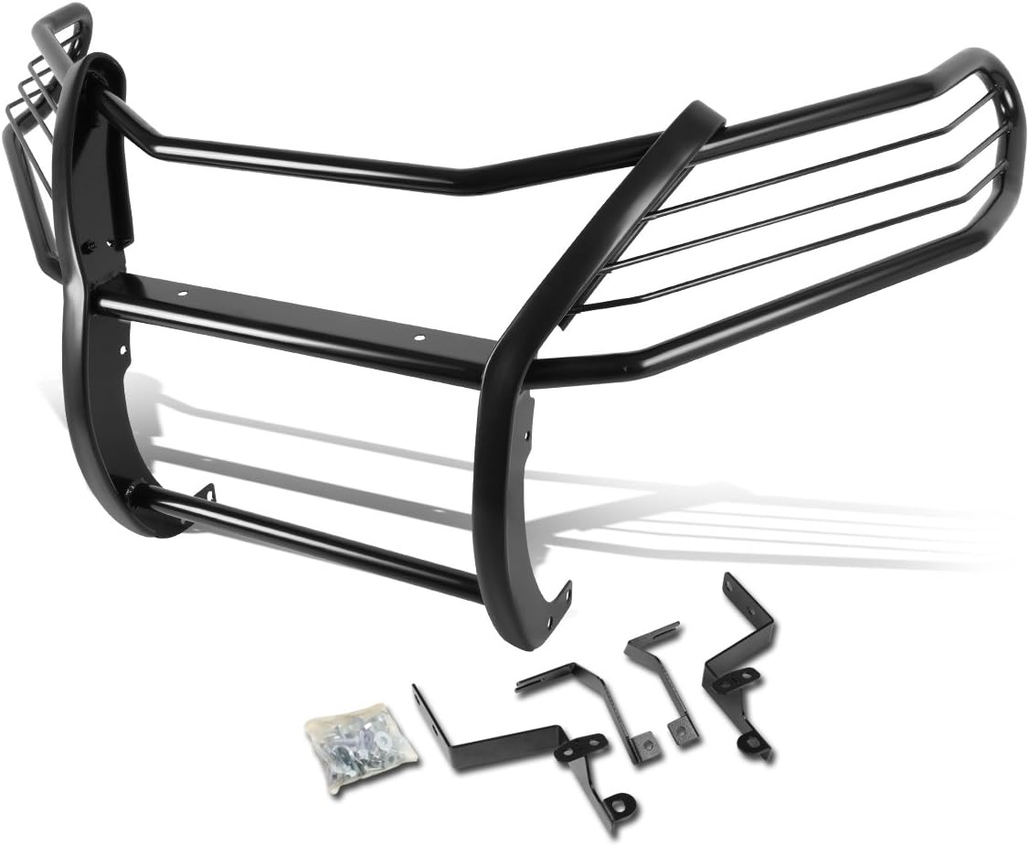 Compatible with 13-17 RAV4 4th Gen XA40 Front Bumper Protector Brush Grille Guard (Black)