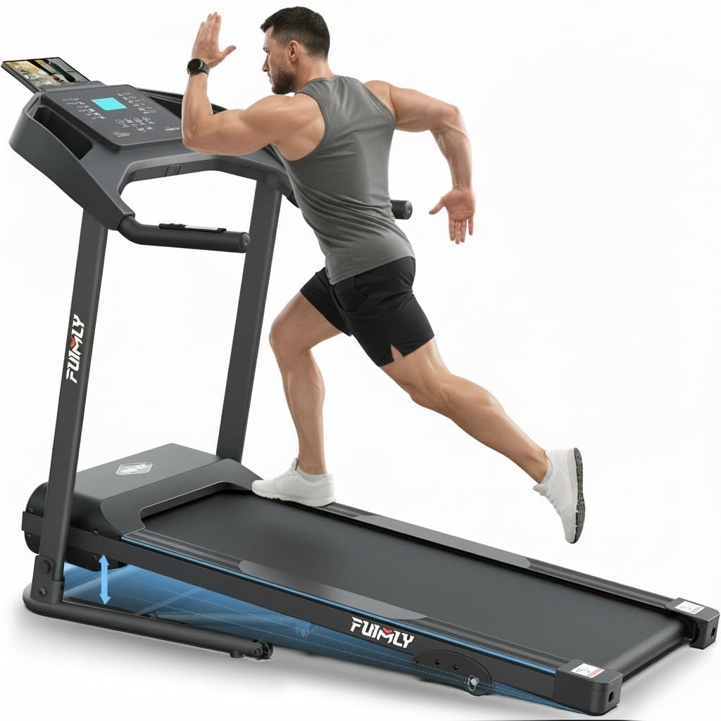 FUNMILY 3.5HP Heavy Duty Folding Treadmill