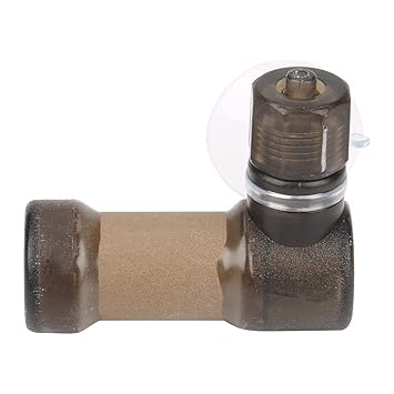 Easy Carbon Dioxide Diffuser CO2 Atomizer for Super Aquarium Fish Tank Equipment(L-Brown)