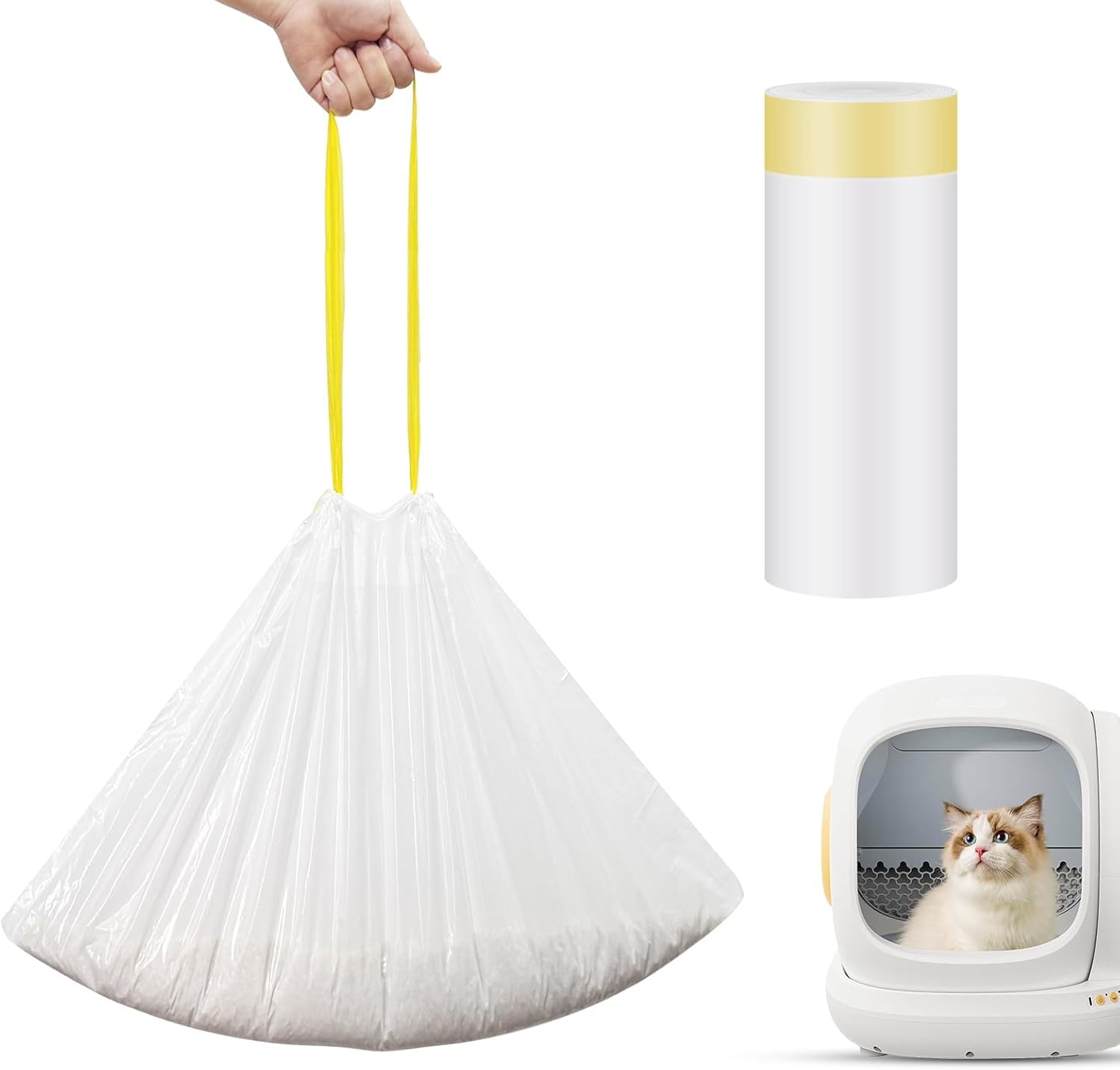 20 forros para caja de arena para gatos