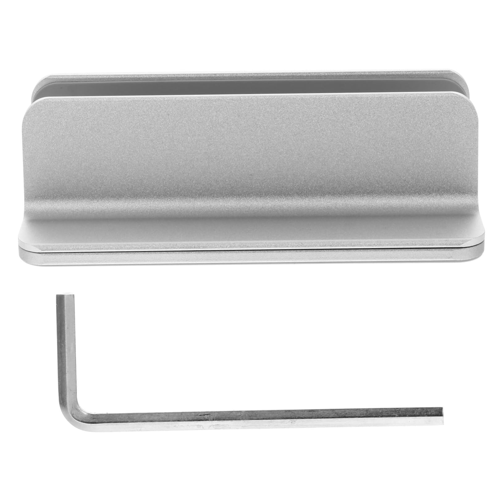 SHINEOFI Supporto Verticale Per Laptop in Lega Di Alluminio Supporto Da Tavolo Slot Per Laptop e Tablet Organizza Scrivania Contenitore Multiuso